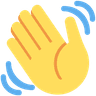 waving emoji